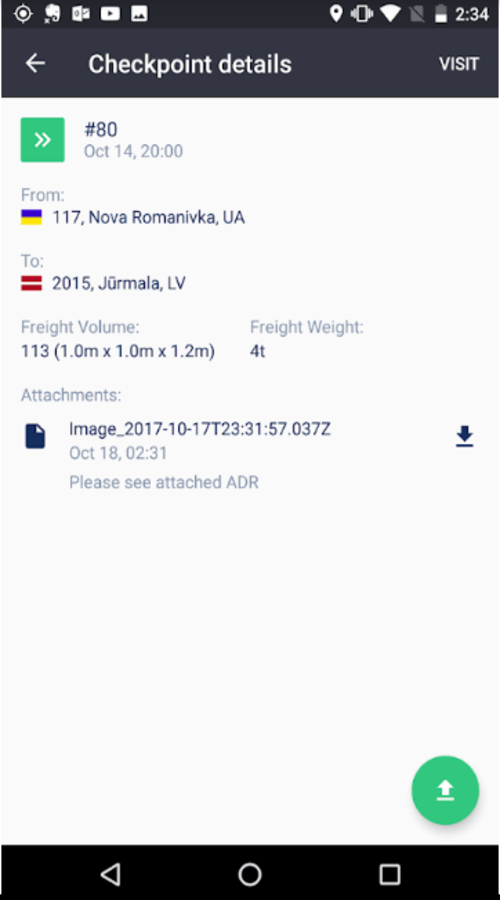 E-Freight screenshot 2